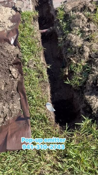 Pop-Up Drainage Emitters