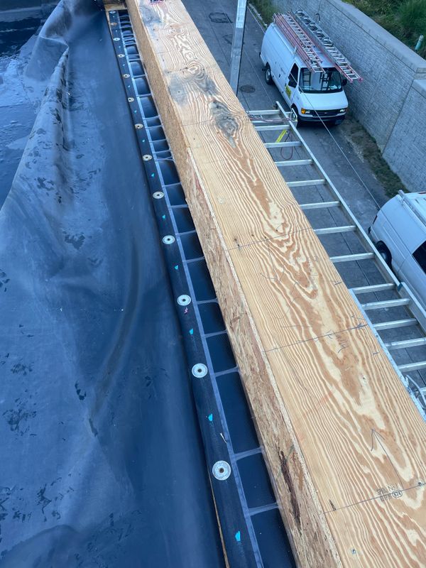 EPDM Roof installation