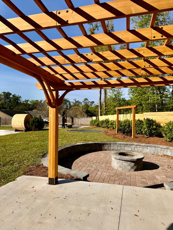 "Orange Park Oasis: Transform Your Backyard with Pro Designs Landscaping"