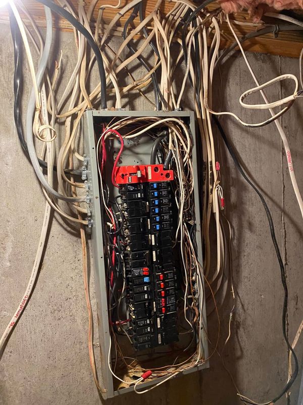 Electrical panel upgrade