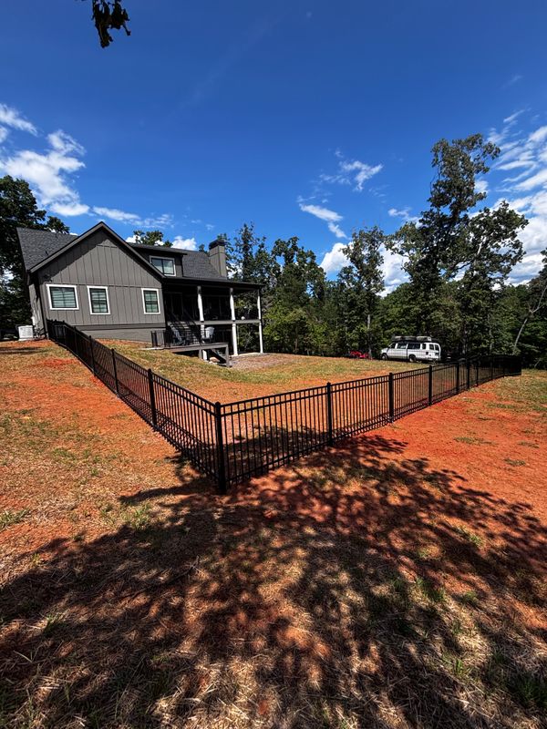 Fence installation