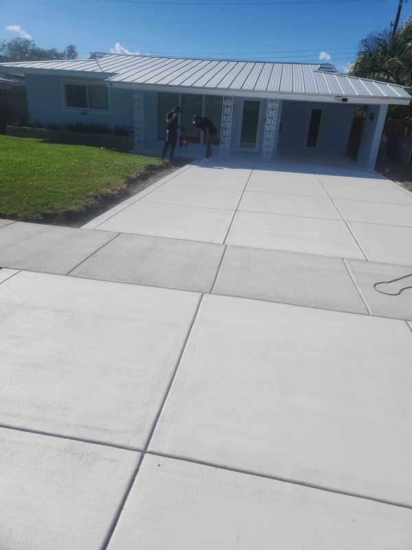Plain Concrete Installation