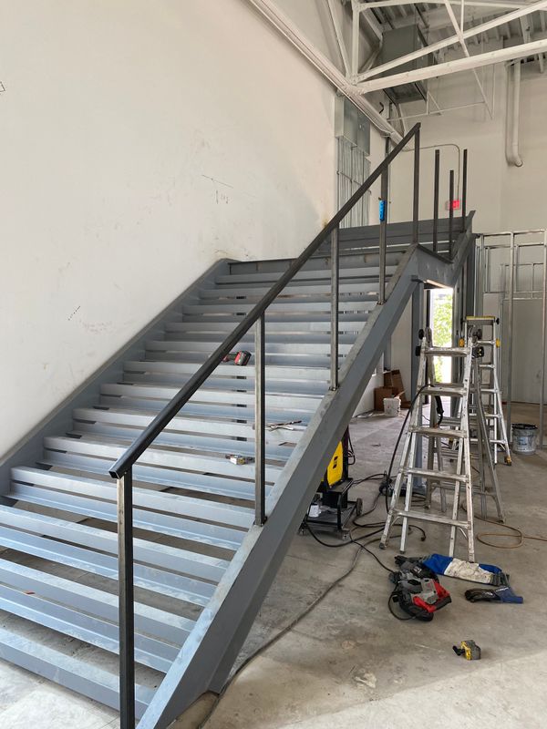 Custom Metal Staircase