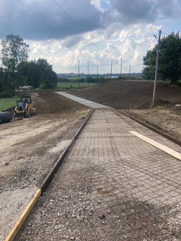 Road Bed/Driveway Installation