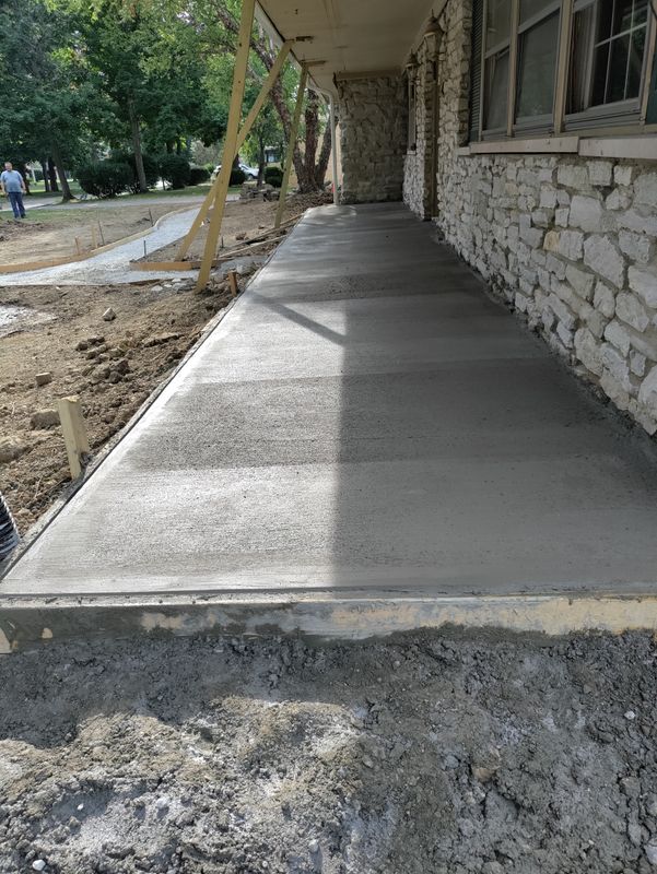 Sidewalk Installation