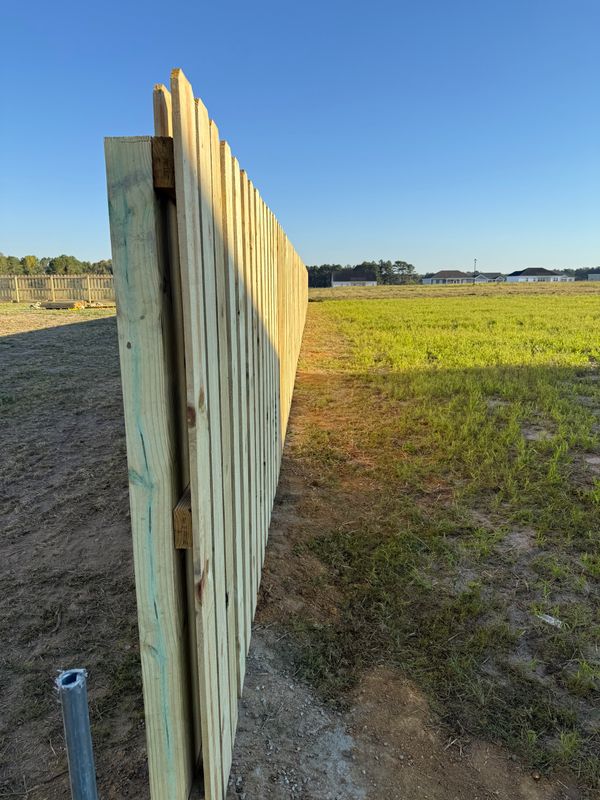 Wood Style Fences