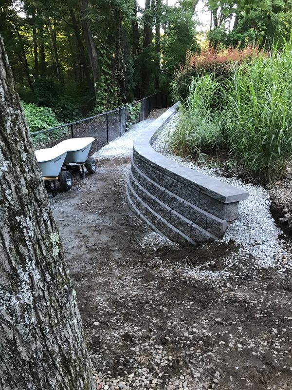 Retaining Wall Construction