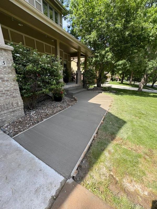 Sidewalk Installation