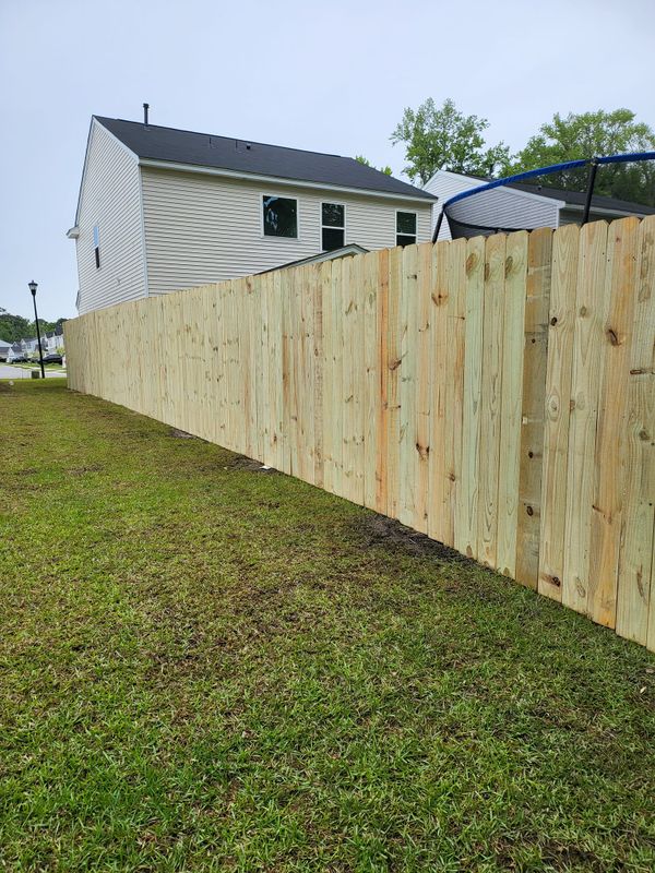 Wood Style Fences