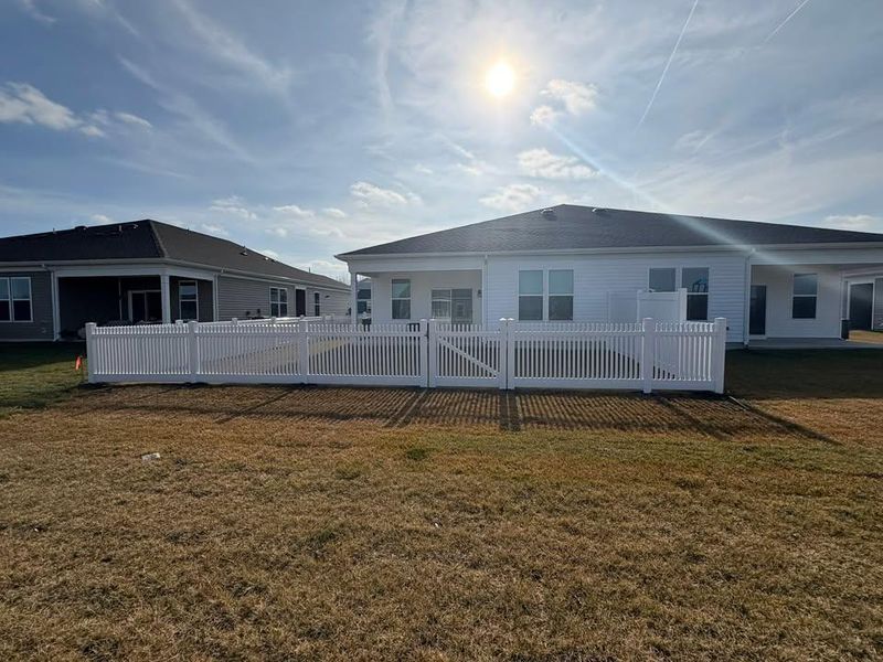 Fence installation