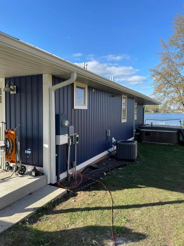 Siding installation