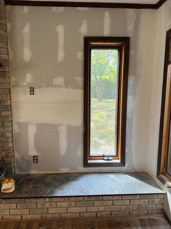 Carbondale Roof Leak repair and Drywall installation