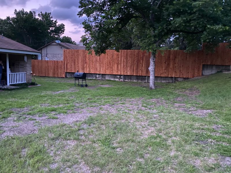 Installation of New Fences