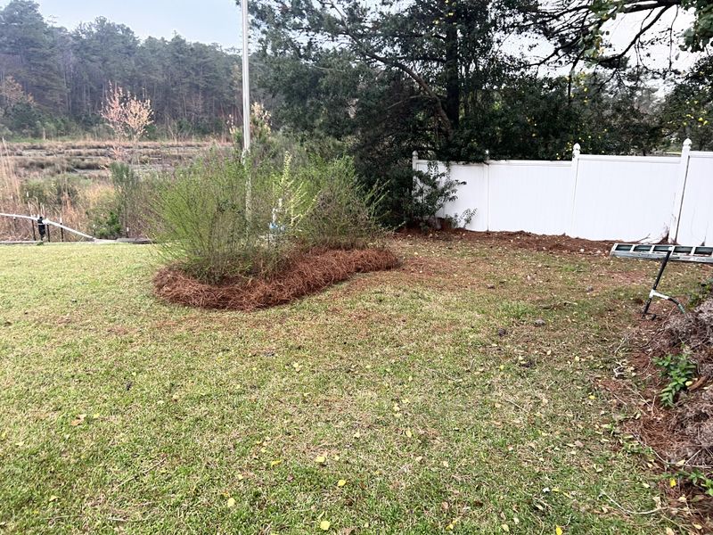 Pinestraw Installation