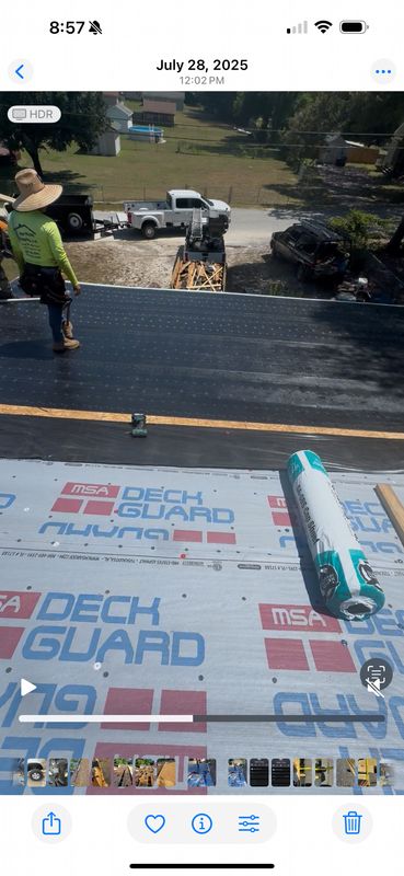 Full roof restoration by Eubanks Home Improvements