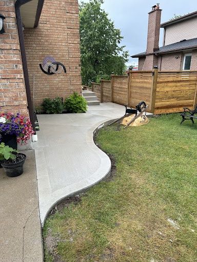 Concrete and Paver Walkways
