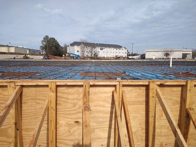 Commercial Concrete Project Alabama A&M University