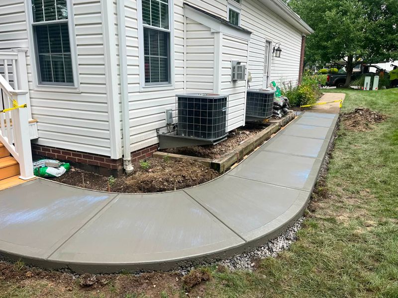 Sidewalk Installation