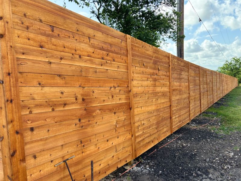 Installation of New Fences