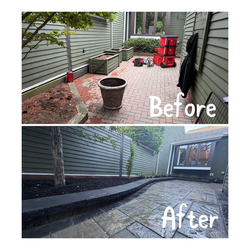 Elegant Stone Patio Transformation
