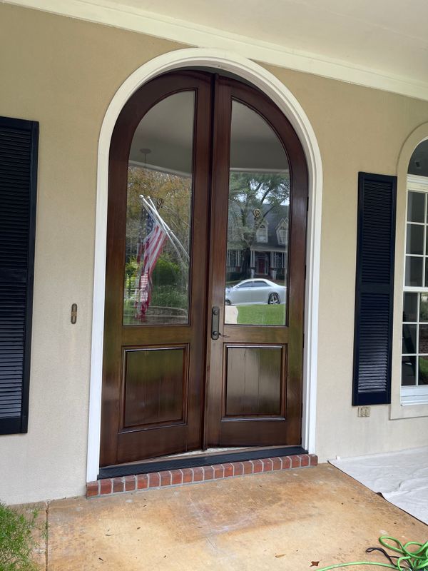 Stain and Clear Coat 