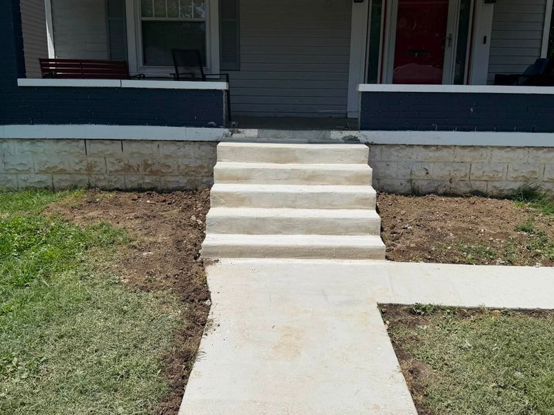 Sidewalk Installation