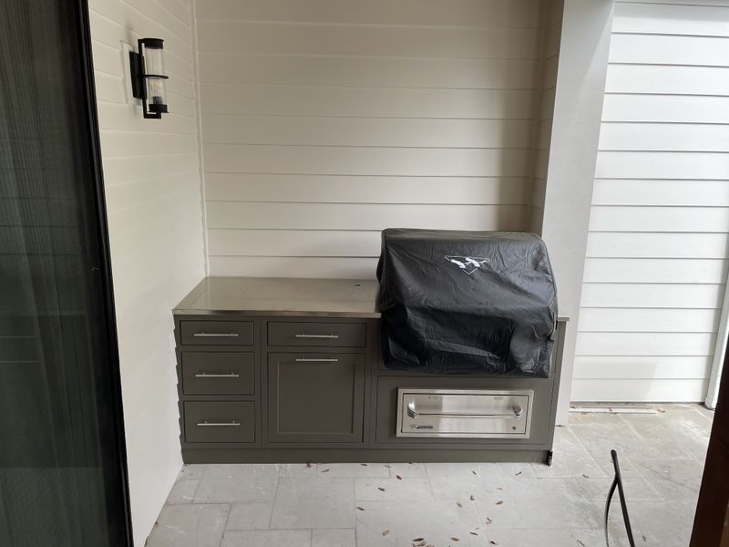 Outdoor Kitchen Construction