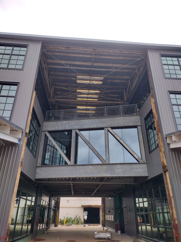 Structural Stair and Rail Erecting