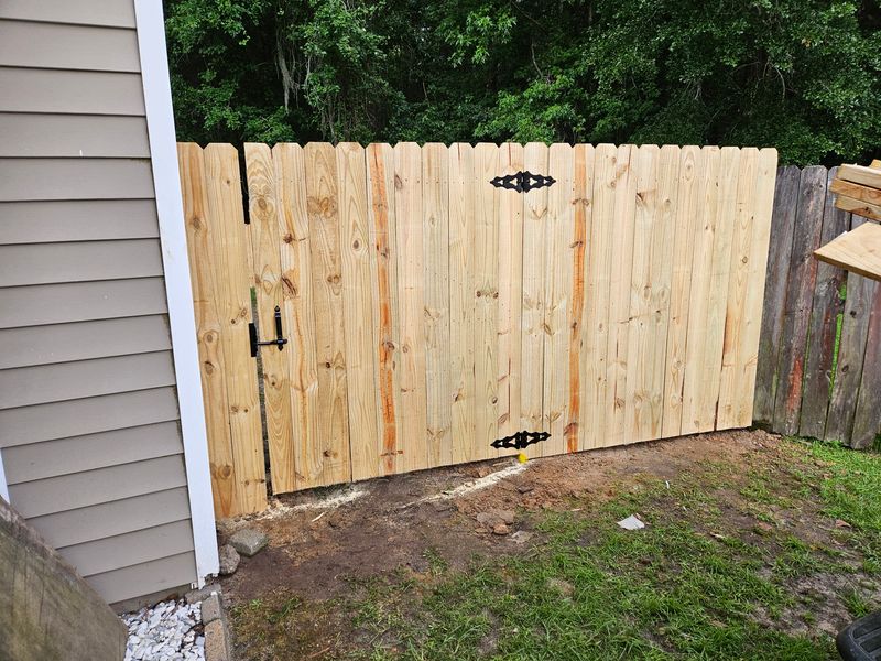 Wood Style Fences