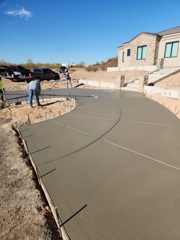 Sidewalk and Driveway Installation