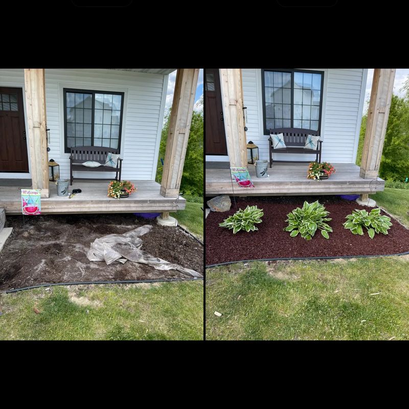 Mulch and Rock Installation gallery