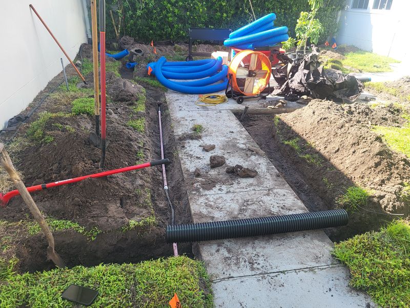 DOWNSPOUT DRAINS