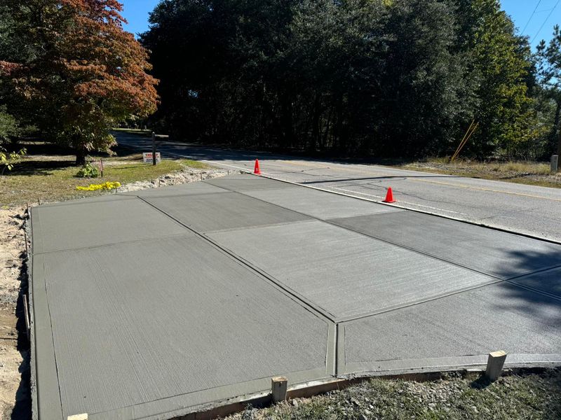 Sidewalk Installation