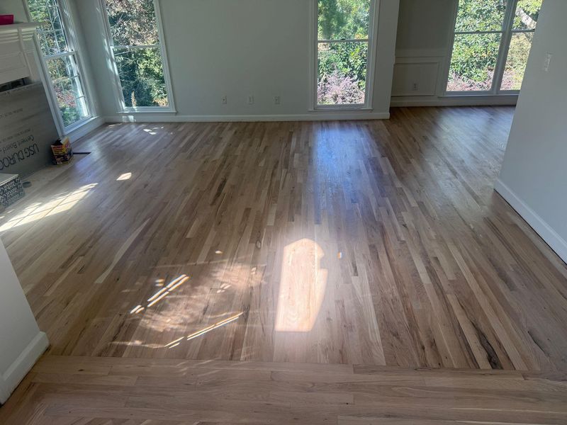 Solid hardwood installation