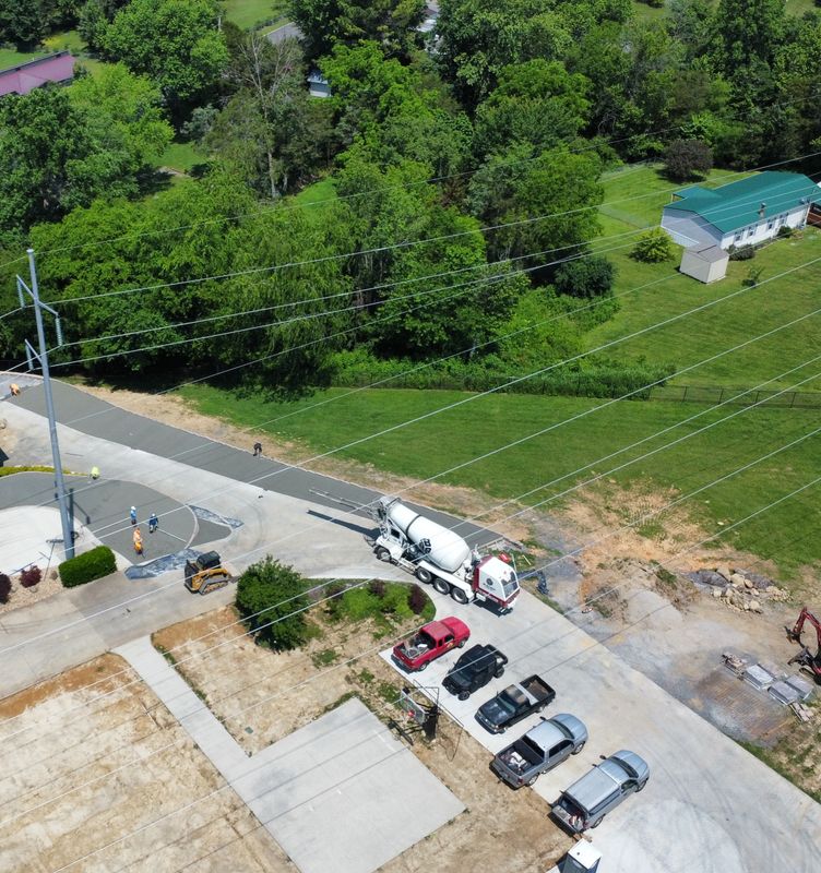 Sidewalk Installation