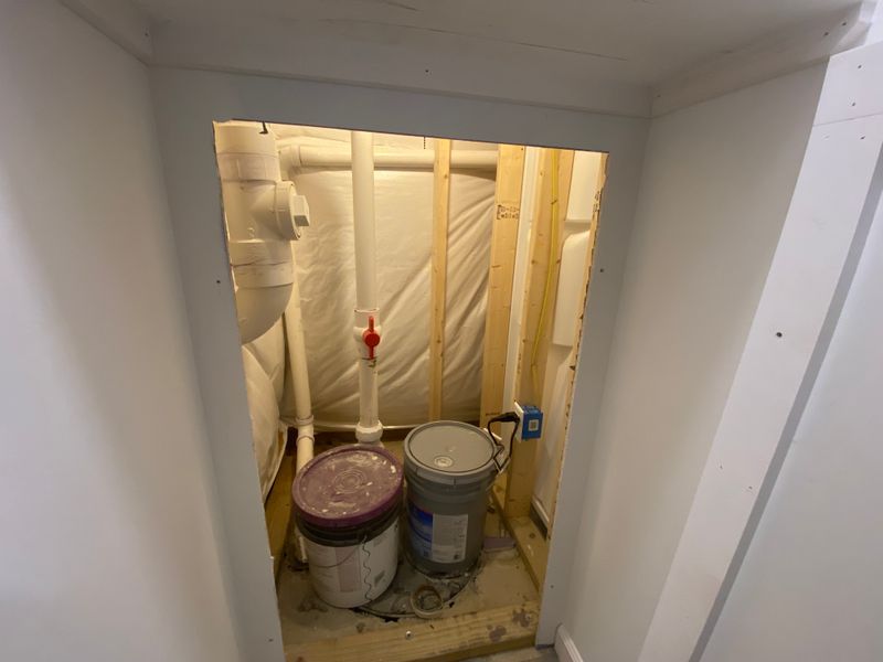 Edgar basement bathroom