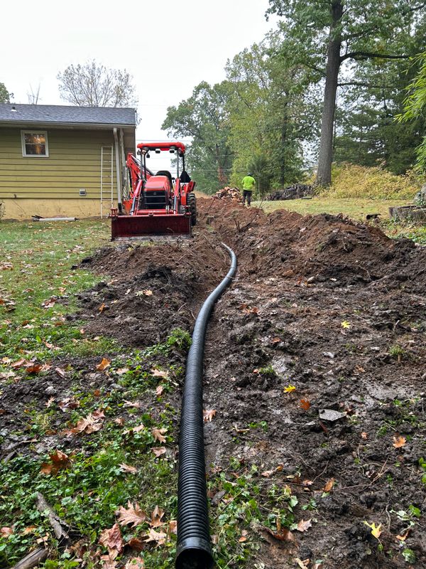Outdoor French Drains