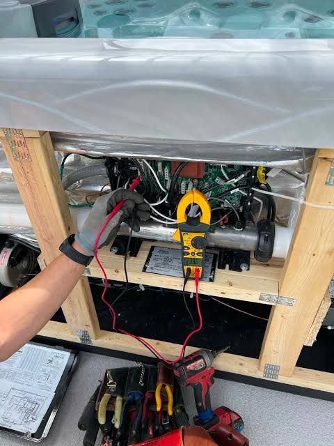 Spa and Hot Tub Wiring and Installation