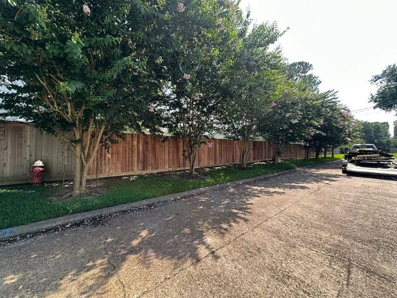 Wood Fence Installation