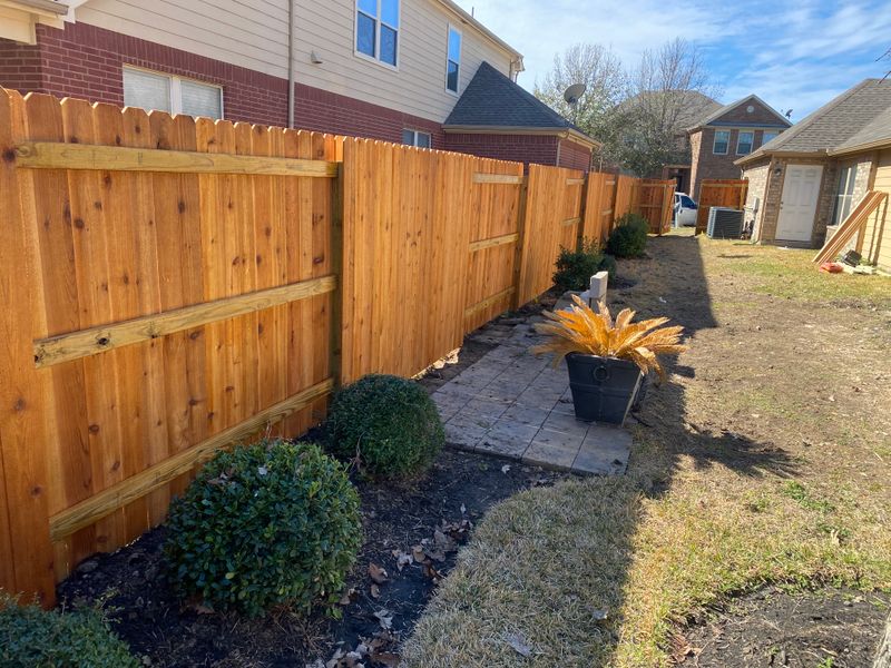 Installation of New Fences