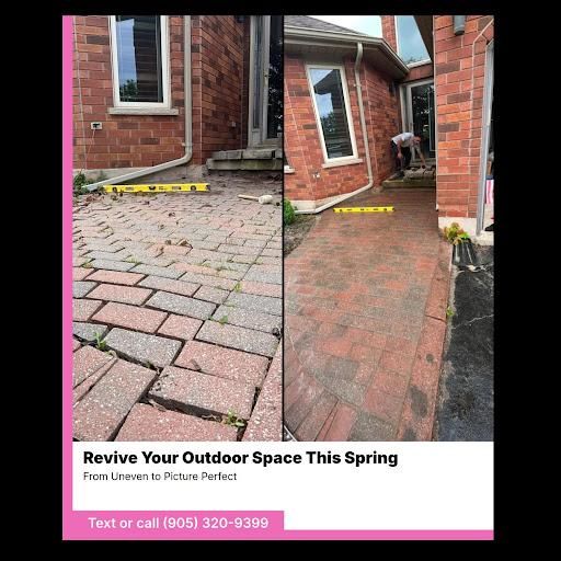 (Steps & Wall Restoration) Safety & Structural Interlock Repairs