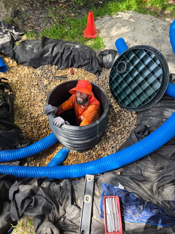 French Drain Installation