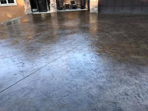 Stamped Concrete Installation