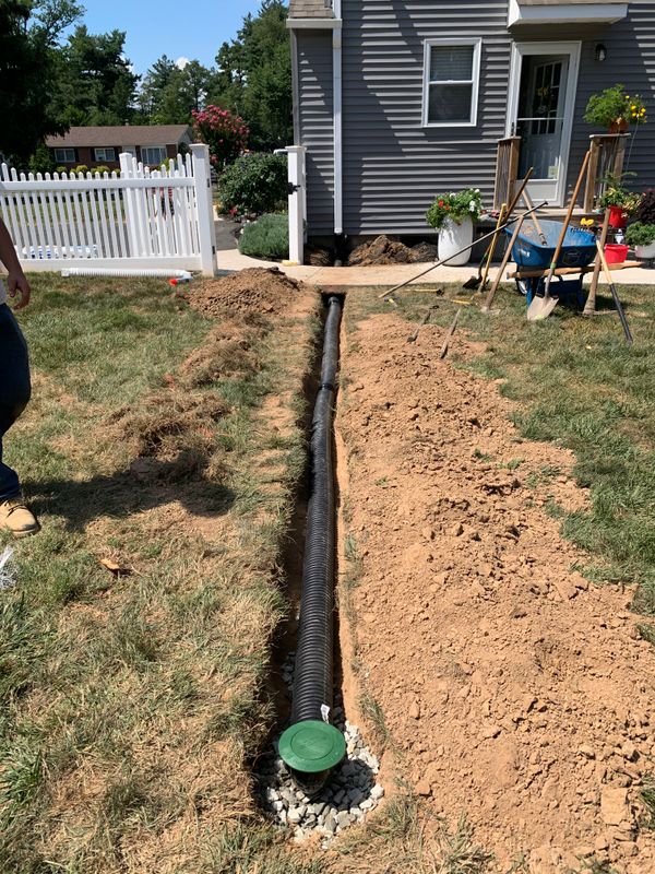 Outdoor French Drains