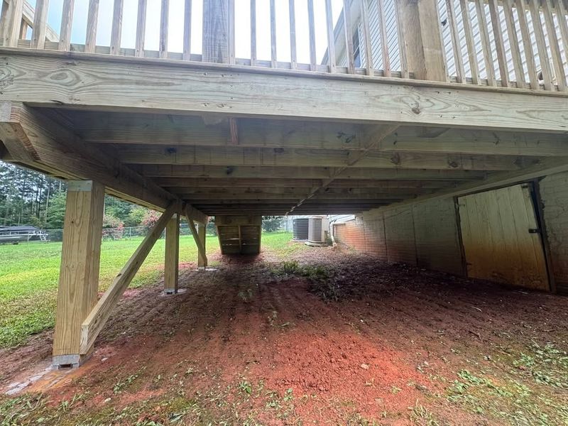 Wood Deck Construction