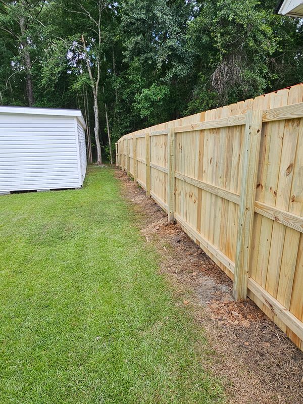 Wood Style Fences