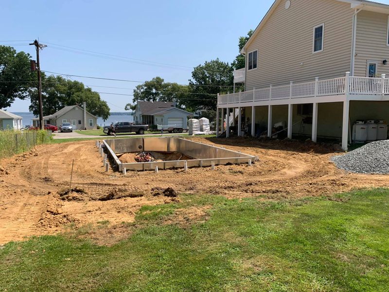 Excavating 
