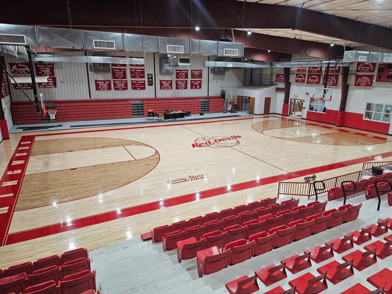 New Hardwood Sports Flooring