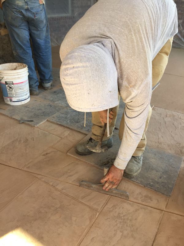 Stamped Concrete Installations