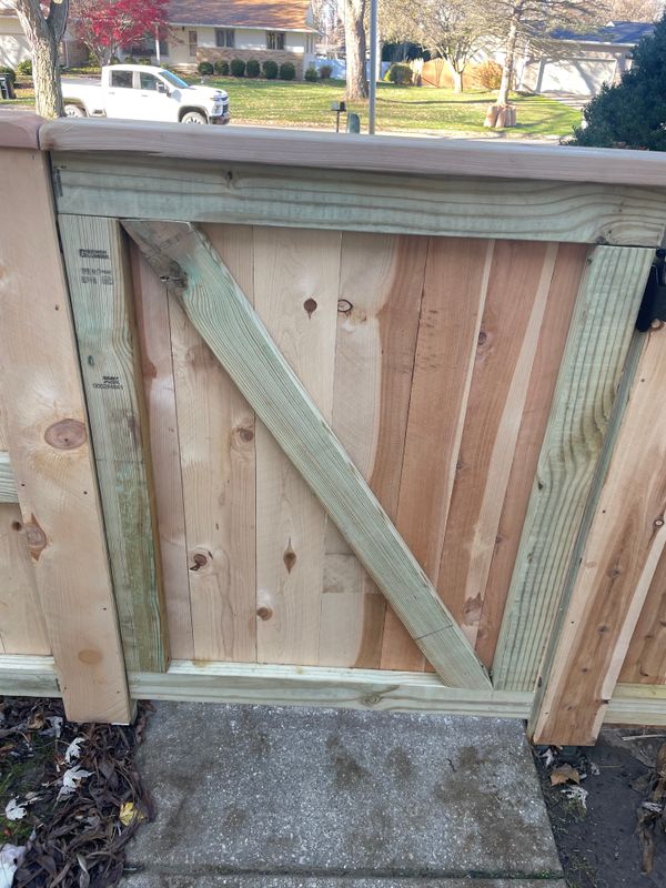 Wood Fencing